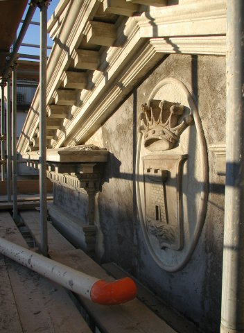 Lavori di restauro