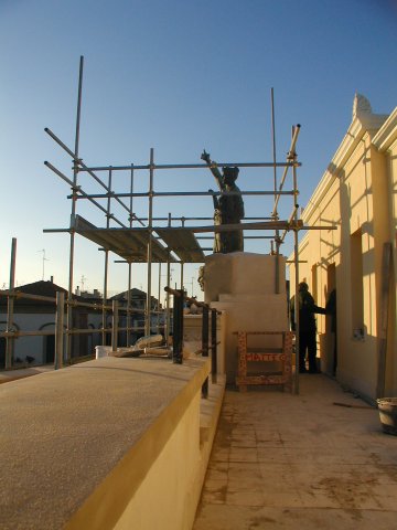Lavori di restauro