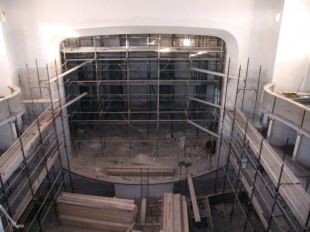 Lavori di restauro