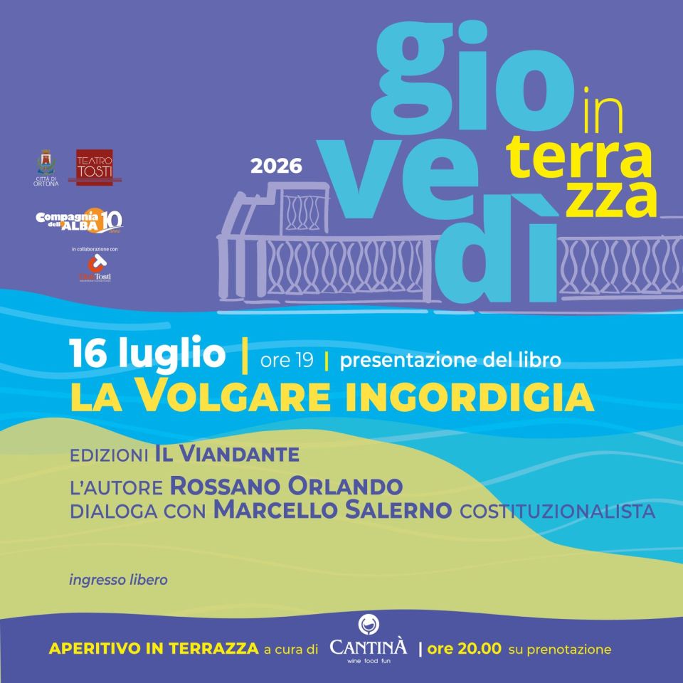 Presentazione del volume "La volgare ingordigia"