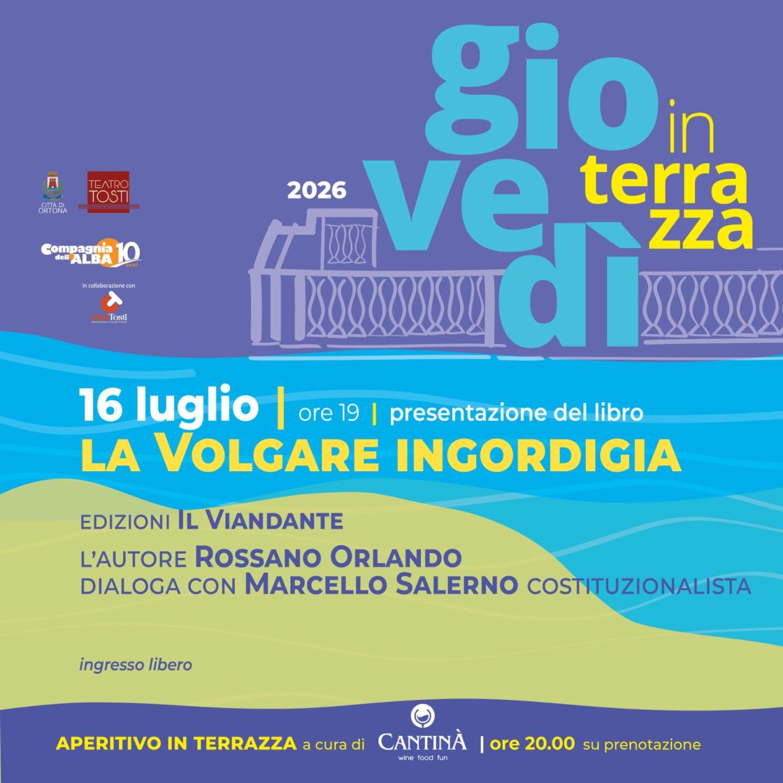 Presentazione del volume "La volgare ingordigia"