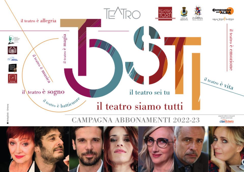 Presentata la stagione teatrale 2022 /2023 del Teatro Tosti, diretto dalla Compagnia dell&#039;Alba
