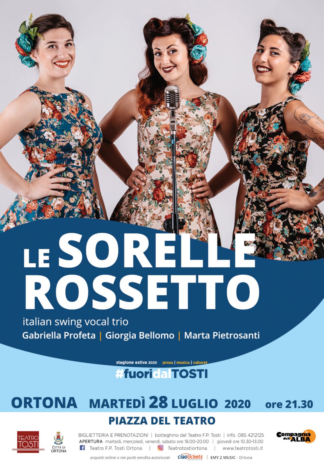 LE SORELLE ROSSETTO – Italian swing vocal trio