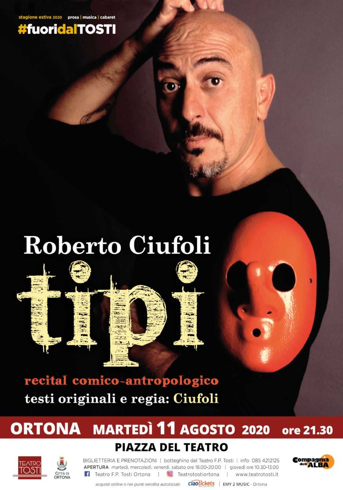 TIPI di e con Roberto Ciufoli