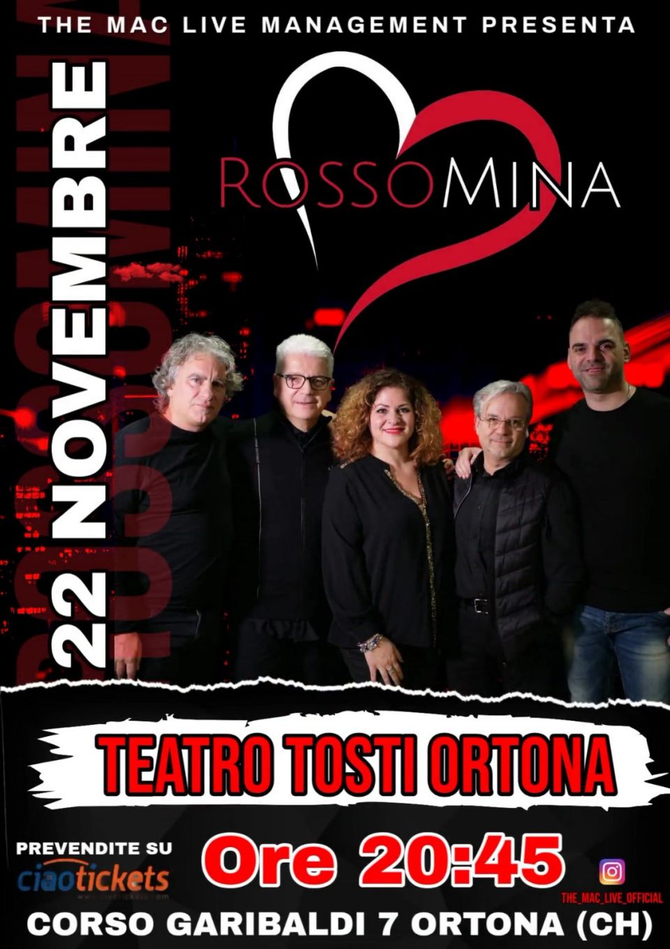 Rossomina - Concerto omaggio a Mina